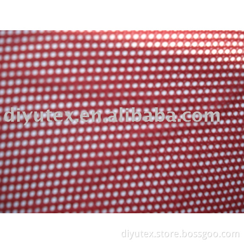100% polyester mesh fabric (chain)